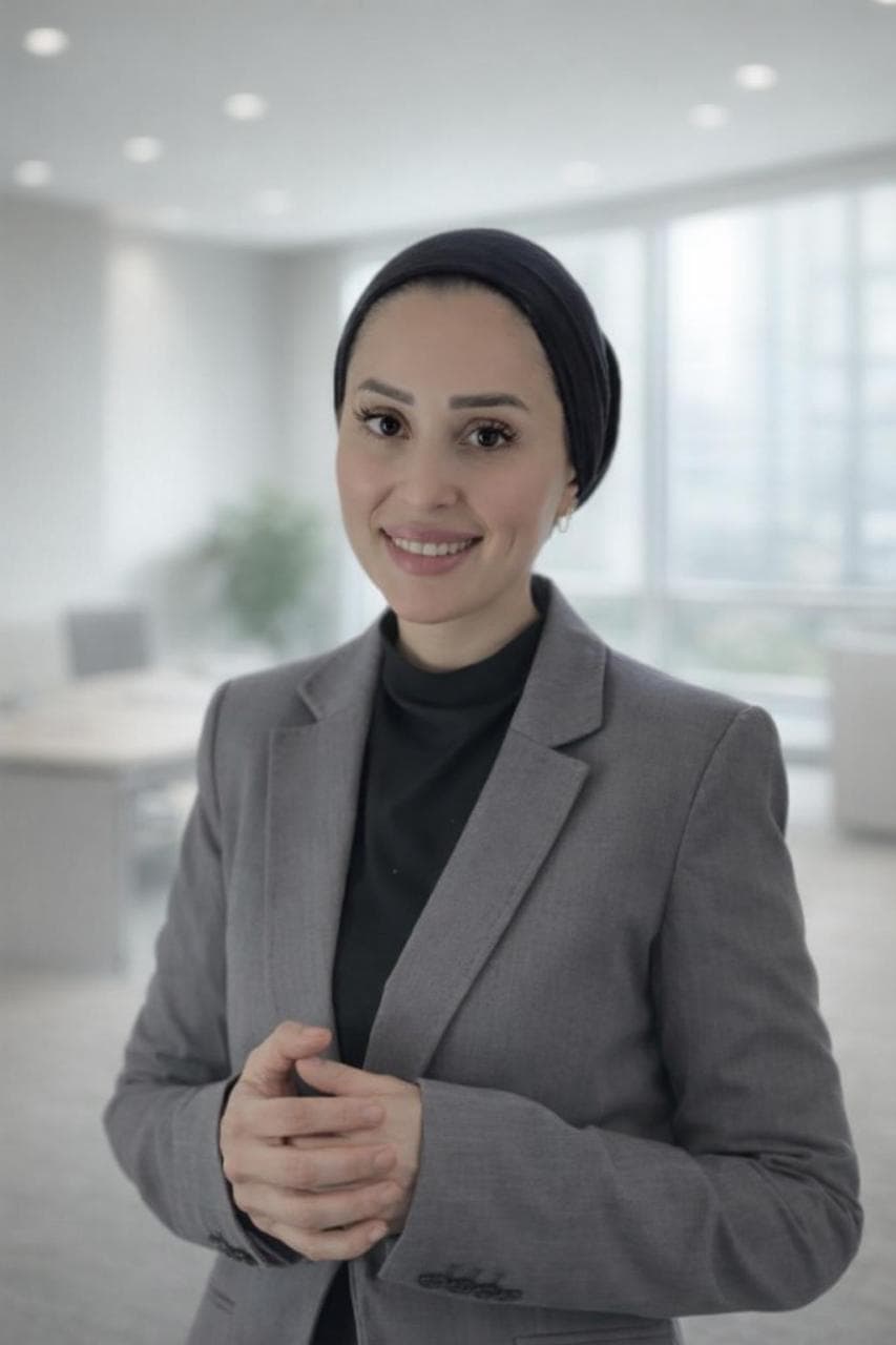 Dr. Samar Hassoneh, board-certified orthodontist in Amman, Jordan